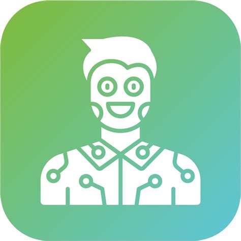 Premium Vector Vector Design Humanoid Icon Style