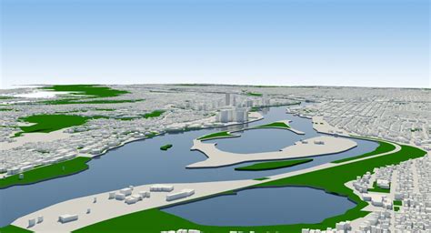 Portland City Complete 3d Model 99 Dwg Fbx Obj Dxf Max Free3d