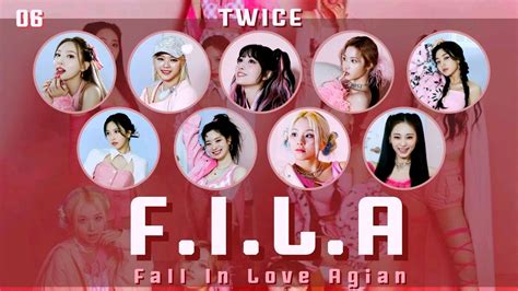 [thaisub Lyrics] Twice F I L A Fall In Love Again แปลไทย Youtube