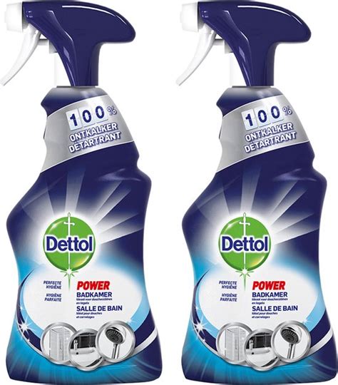 Dettol Allesreiniger Spray Power And Fresh Badkamer 500ml X2 Bol