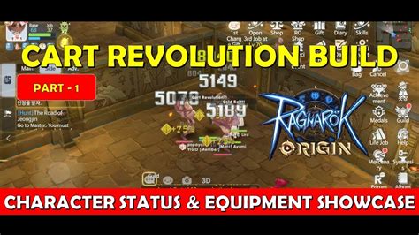 Ragnarok Origin Blacksmith Class Cart Revolution Build Part 1