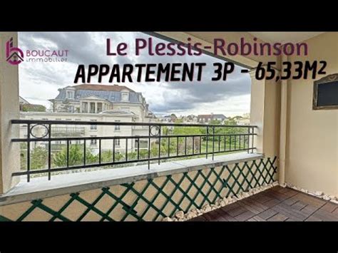 Achat Appartement Pi Ces Le Plessis Robinson Cit Jardins Youtube