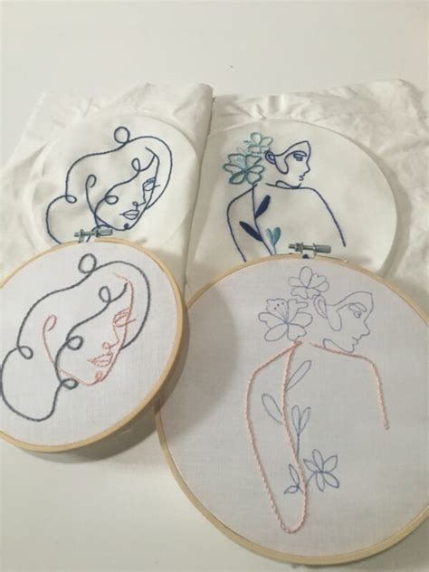 Tutoriel Broderie Sp Cial D Butantes Mod Les Lilou Broderie Moderne