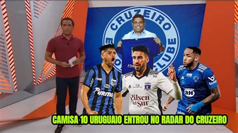 Camisa Uruguaio Entrou No Radar Do Cruzeiro Centroavante No