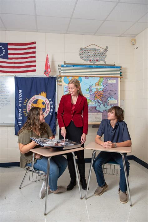 Chatham Central High History Teacher Shares Lessons of the Past