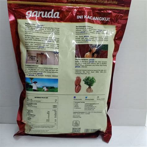 Jual Garuda Kacang Kulit Roasted Peanuts G Shopee Indonesia