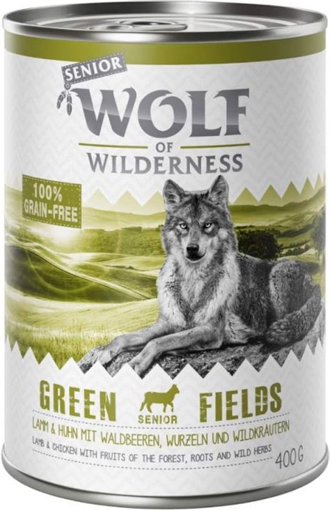 Wolf Of Wilderness Senior Saver Pack 24 X 400 G Mischpackung Amazon