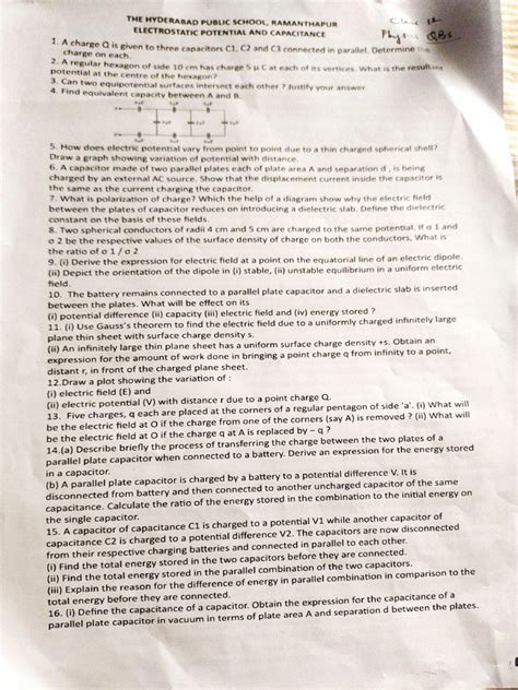 Physics Worksheet | PDF