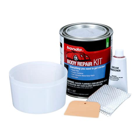 M Bondo Automotive Body Repair Kit Stage Pc Can With Filler