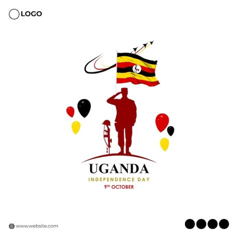 Premium Vector Vector Illustration Of Uganda Independence Day Social