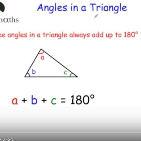 Angles in a Triangle Video – Corbettmaths Primary