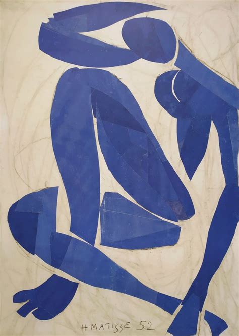 AFTER Henri Matisse 1869 1954 Nu Bleu IV 1952 60x80cm Catawiki