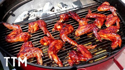 How To Cook Whole Chicken Wings On The Weber Kettle Youtube