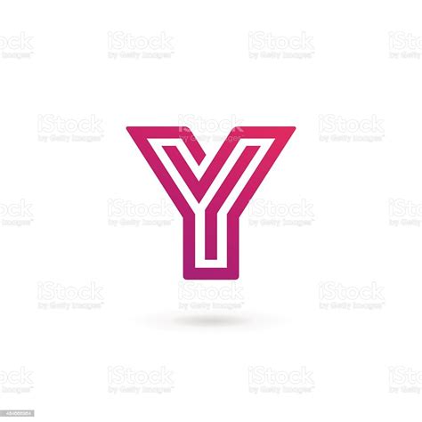 Letter Y Icon Design Template Elements Stock Illustration Download