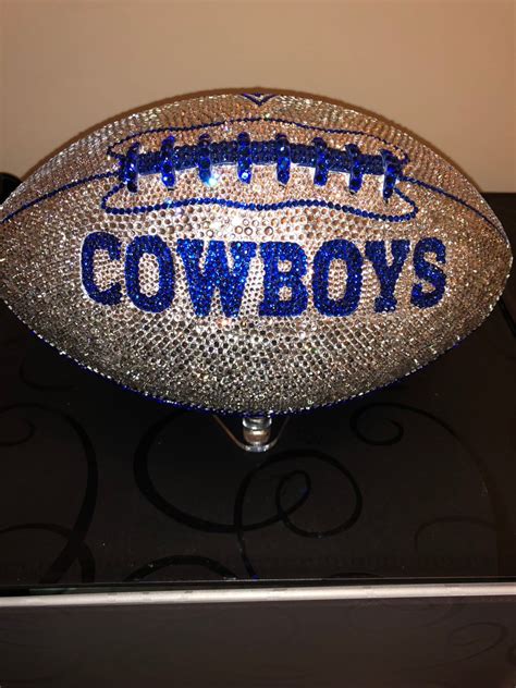 Custom Rhinestone Team Football Etsy