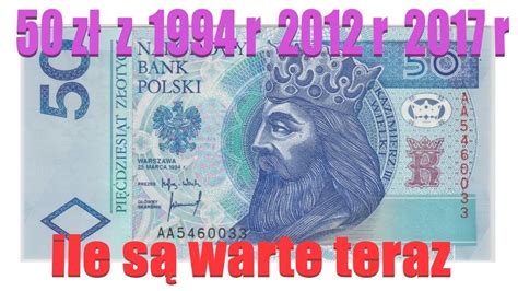 Ceny Banknot W Z Otych Z R R Roku Ile Jest Warte S