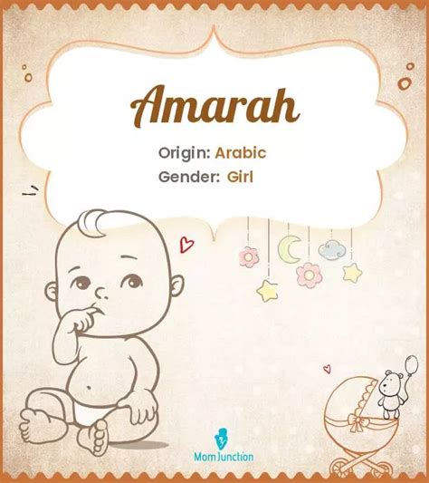 Amarah Baby Name: Meaning, Origin, Popularity