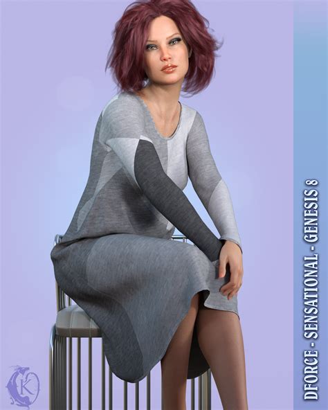 Dforce Sensational Genesis 8 3d Figure Assets Kaleya