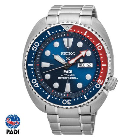 Seiko Prospex Srpe K Padi Turtle Pepsi Automatic Blue Dial Men S