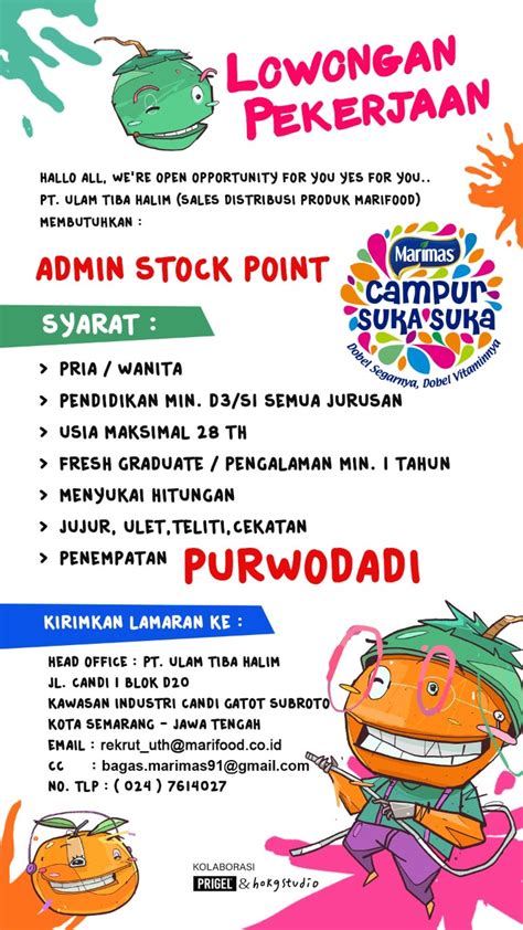 Admin Stock Point Marifood Food And Beverage Company