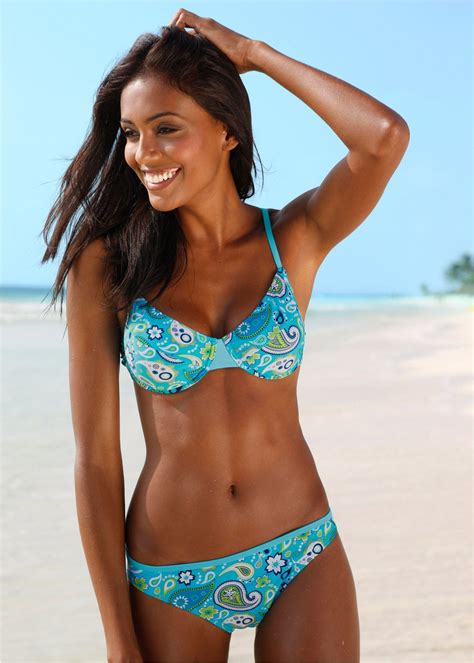 B Gel Bikini Cup B T Rkis Wei Bpc Bonprix Collection Jetzt Im