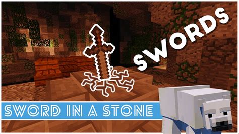 Minecraft How To Make A Sword In A Stone Youtube