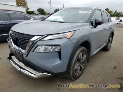 JN8AT3DD3MW319281 2021 NISSAN ROGUE PLATINUM - View history and price ...