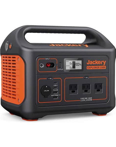 Jackery explorer 1000 portable power station – Artofit