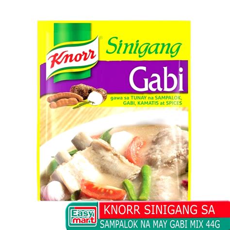 Easy Mart Knorr Sinigang Sa Sampalok Na May Gabi Mix 44g Shopee Philippines