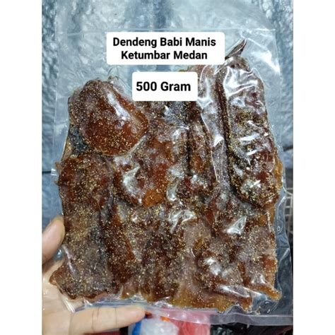 Jual Dendeng Babi Ketumbar Manis Bak Kwa Ketumbar Manis Medan Gr