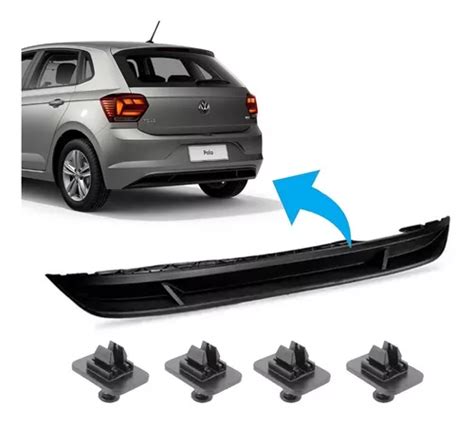 Kit Difusor Spoiler Traseiro Polo Virtus Original Volkswagen