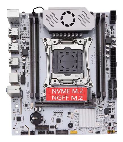 Placa Mae Qiyida D4 X99 M Atx White Xeon Lga2011 3 M 2 Nvme