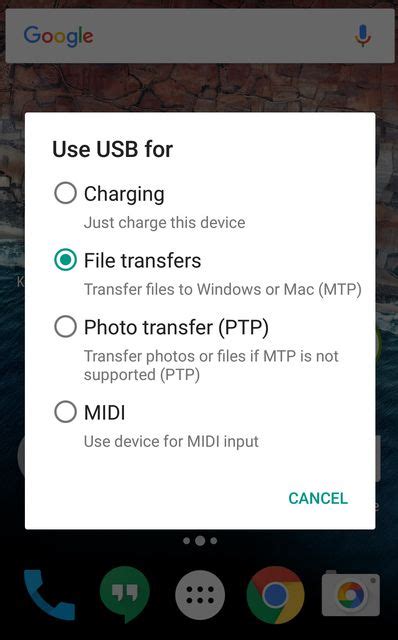 How To Choose Usb Connection To Transfer Files By Default In Android 6 0