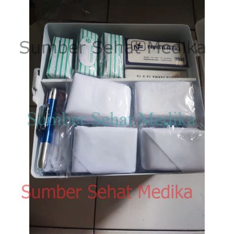 Jual Paket Kotak P3k Lengkap Dengan Isi Sesuai Permenaker Shopee