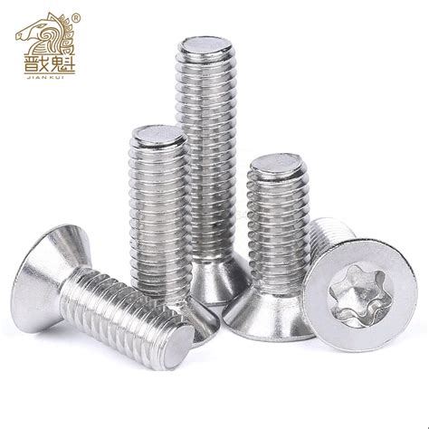 10 50pcs M1 6 M2 M2 5 M3 M4 M5 M6 M8 304 A2 70 Stainless Steel Gb2673