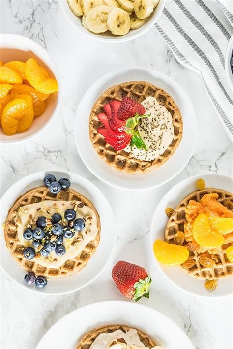 Healthy Waffle Toppings Charisse Yu