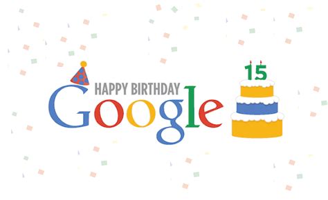 Happy Birthday Google [Infographic] ~ Visualistan