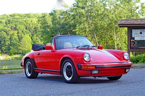 Used 1986 Porsche 911 Carrera Cabriolet For Sale Special Pricing