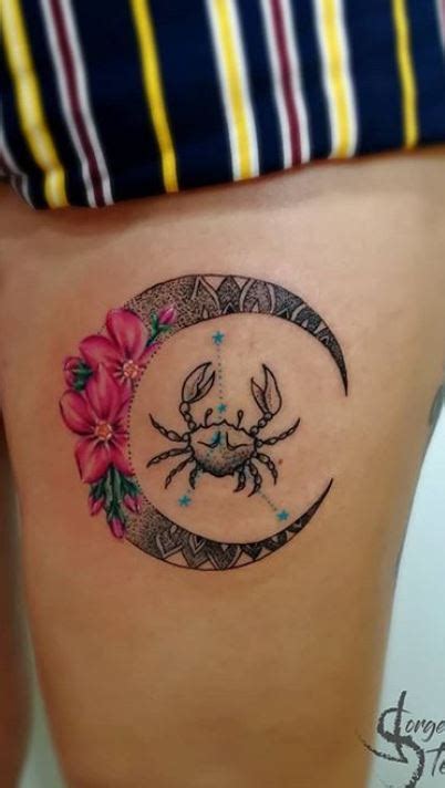 85 Unique Cancer Zodiac Tattoos to Compliment Your Body and Personality ...