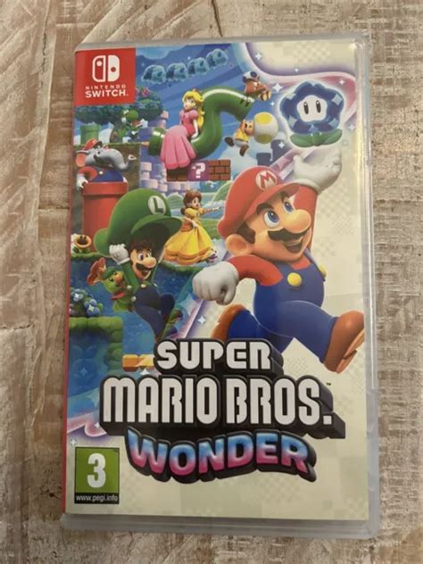 SUPER MARIO BROS Wonder Nintendo Switch 2023 EUR 22 23 PicClick FR