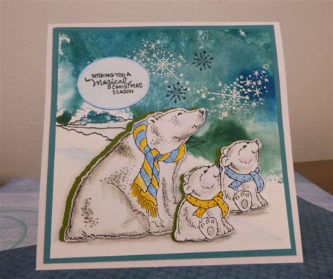 Polar Bear Wishes By Lamoore At Splitcoaststampers