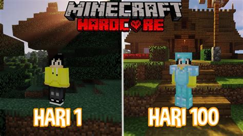 Bertahan Hidup Hari Di Minecraft Hardcore Dan Ini Yg Terjadi