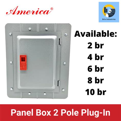 America Panel Box 2 Pole Plug In Breakers TQL 100AF 2 4 6 8 Or 10