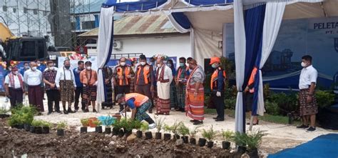 Kantor Jamkrida Berbentuk Moko Dan Beratap Rumah Adat Helong Kabar NTT