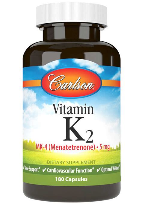 Carlson Labs Vitamin K2 5 Mg