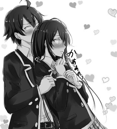 Hikigaya Hachiman And Yukinoshita Yukino Oregairu Manga Anime Girl