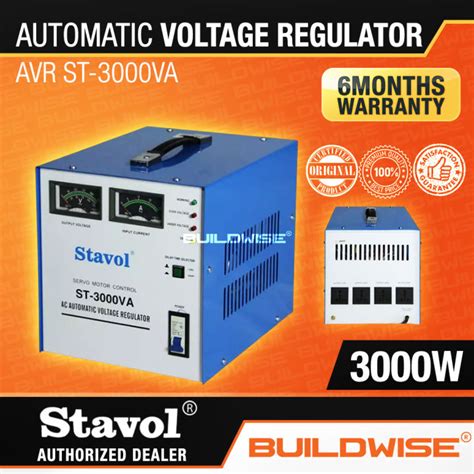 Stavol St Va Avr Power Supply Watts W Automatic Voltage