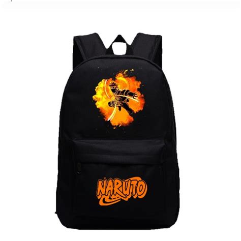 Mochila Naruto Uzumaki Bolsa anime mangá adulto adolescente Mochila