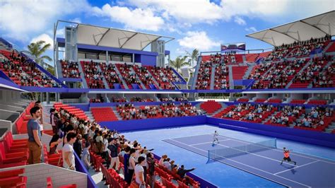 La Arena Gnp Del Abierto Mexicano De Tenis Nica En Latinoam Rica