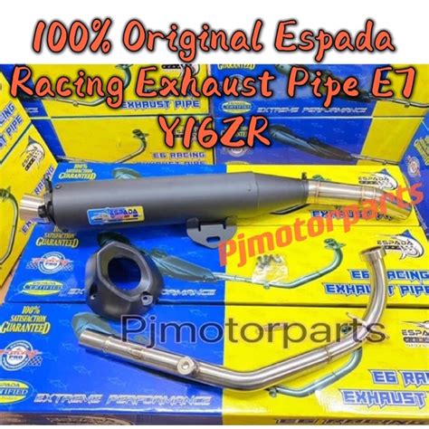 Yamaha Y Y Zr Original Espada E Racing Ekzos Paip Exhaust